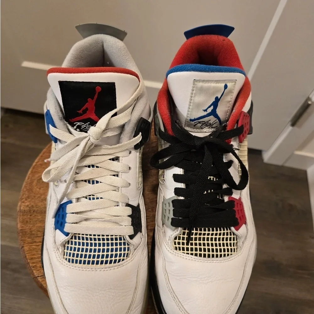 Air Jordan Retro 4 SE What The 4 Sneakers. Great condition!!